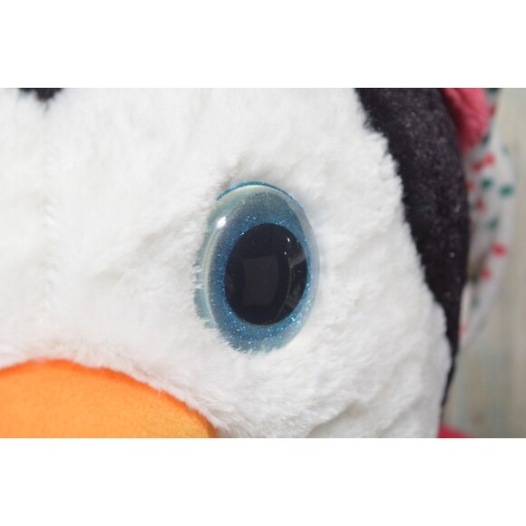 Jumbo Penguin 28" Christmas Plush Stuffed Animal Holiday One of a Kind GOFFA - Picture 7 of 16
